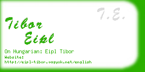 tibor eipl business card